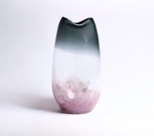 Blush & Mirage Glass Vase