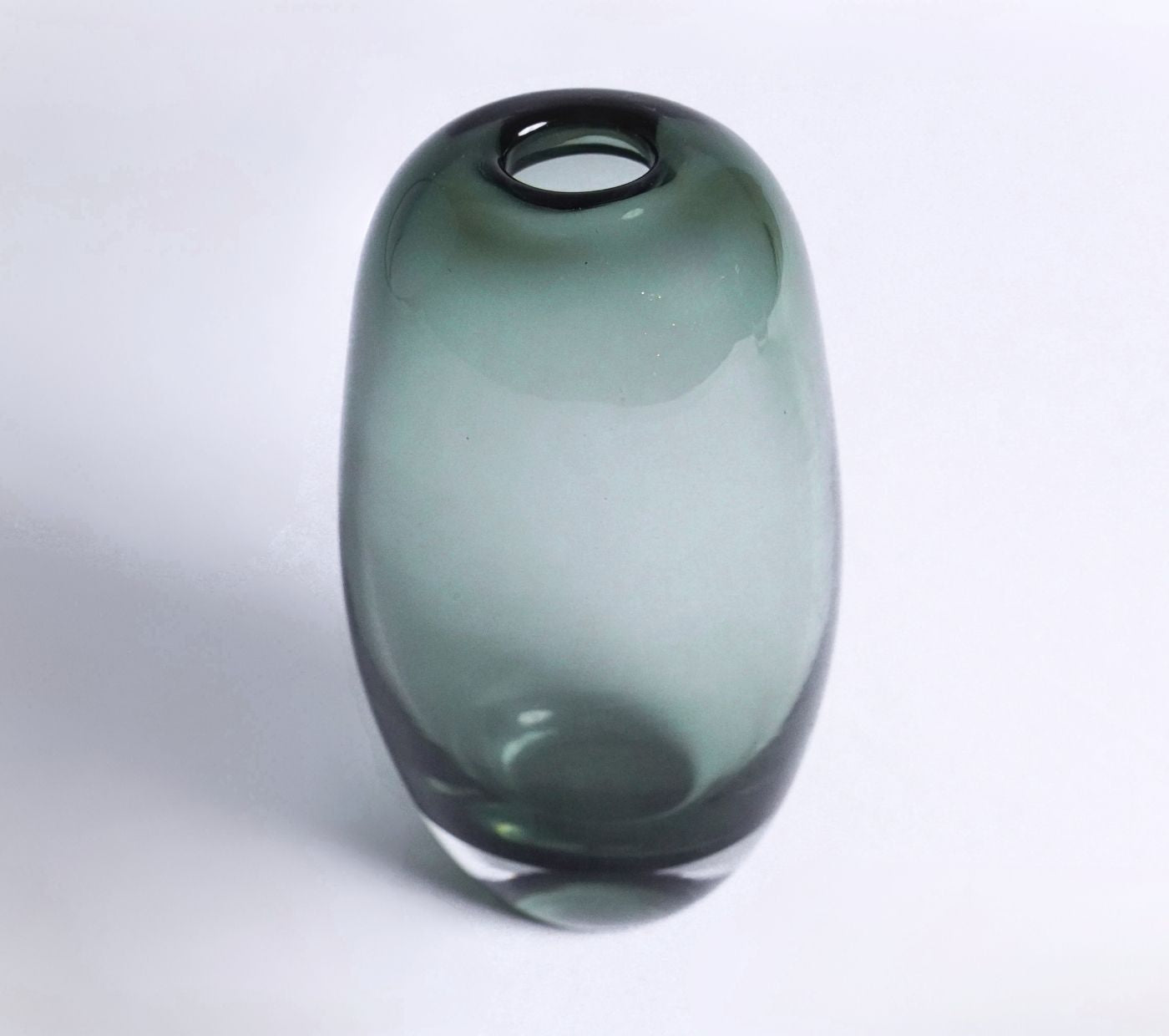 Ghostleaf Glass Vase