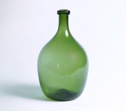 Elowen Olive Drop Glass Vase