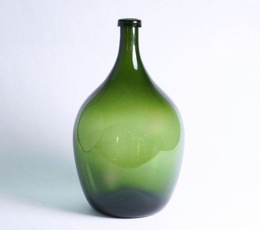 Elowen Olive Drop Glass Vase